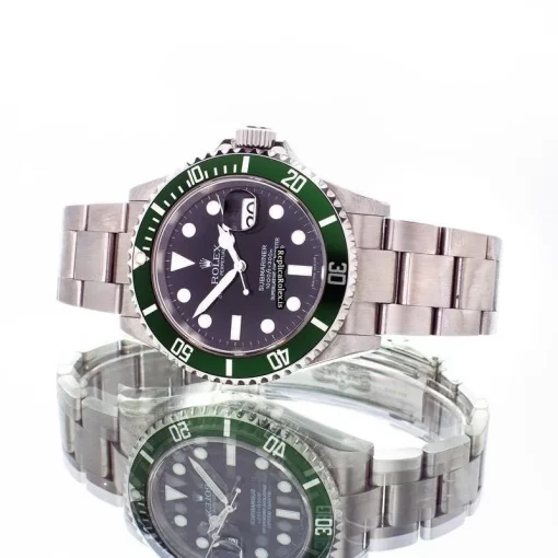 Ideal Replicas Rolex Submariner Date 16610lv Automatic Movement 40mm Steel Case Mens/unisex Watch - Image 2