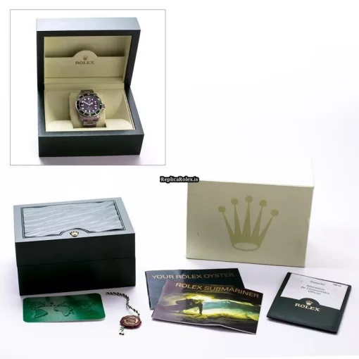 Ideal Replicas Rolex Submariner Date 16610lv Automatic Movement 40mm Steel Case Mens/unisex Watch - Image 8