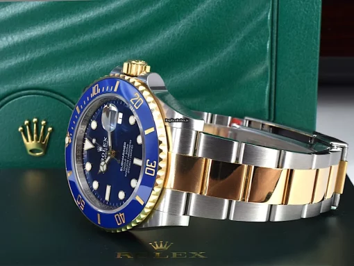 Exquisite Knockoff Rolex Submariner Date 126613lb Caliber 3235 Automatic Movement 41mm Gold/steel Case Mens/unisex Watch - Image 3