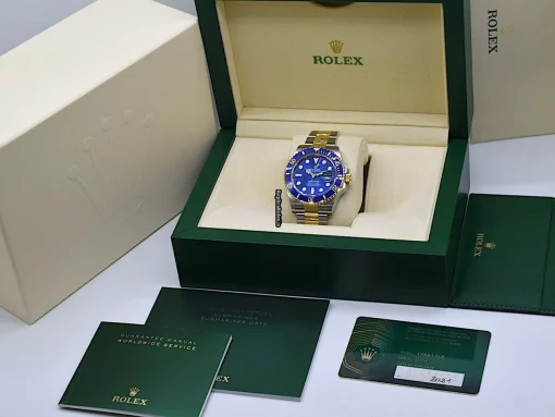 Exquisite Knockoff Rolex Submariner Date 126613lb Caliber 3235 Automatic Movement 41mm Gold/steel Case Mens/unisex Watch - Image 6