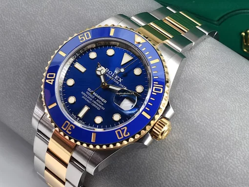 Exquisite Knockoff Rolex Submariner Date 126613lb Caliber 3235 Automatic Movement 41mm Gold/steel Case Mens/unisex Watch - Image 7