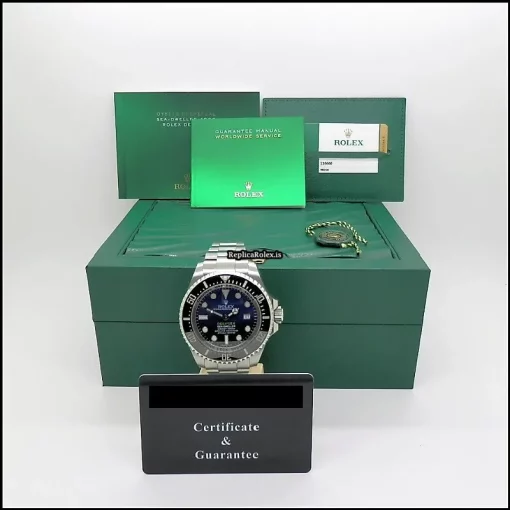 Defect Replica Rolex Sea-dweller Deepsea 116660 Caliber 3135 Automatic Movement 44mm Steel Case Mens/unisex Watch - Image 2