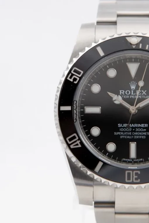 Lovely Fakes Rolex Submariner 114060 Automatic Movement 40mm Steel Case Mens/unisex Watch - Image 4