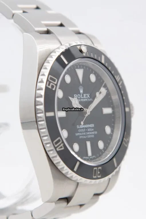 Lovely Fakes Rolex Submariner 114060 Automatic Movement 40mm Steel Case Mens/unisex Watch - Image 5
