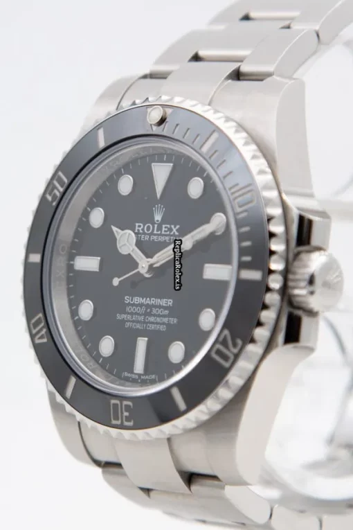 Lovely Fakes Rolex Submariner 114060 Automatic Movement 40mm Steel Case Mens/unisex Watch - Image 6