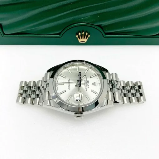 Fantastic Replica Rolex Datejust 126300 Caliber 3235 Automatic Movement 41x48mm Steel Case Mens/unisex Watch - Image 5