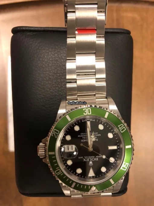 Incredible Replica Rolex Submariner Date 16610lv Caliber 3135 Automatic Movement 40mm Steel Case Mens/unisex Watch - Image 10