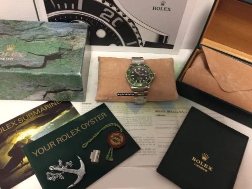 Incredible Replica Rolex Submariner Date 16610lv Caliber 3135 Automatic Movement 40mm Steel Case Mens/unisex Watch - Image 5