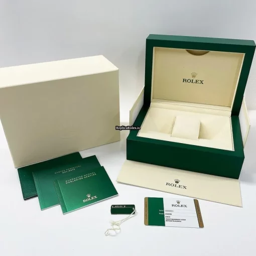 Trustworthy Replica Rolex Day-date 40 228239 Caliber 3255 Automatic Movement 40mm White Gold Case Watch - Image 7