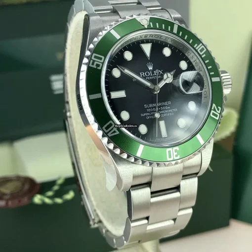 Great Replica Rolex Submariner Date 16610lv Caliber 3135 Automatic Movement 40mm Steel Case Mens/unisex Watch - Image 4
