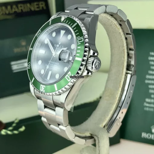 Great Replica Rolex Submariner Date 16610lv Caliber 3135 Automatic Movement 40mm Steel Case Mens/unisex Watch - Image 8