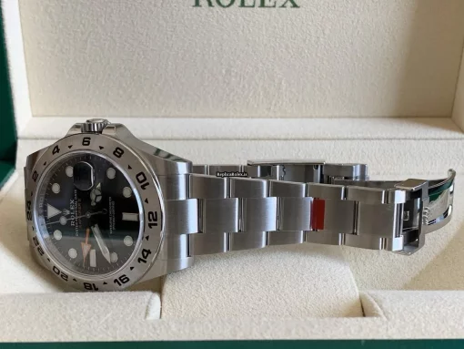 High Quality Fake Rolex Explorer II 216570 Caliber 3187 Automatic Movement 42mm Steel Case Mens/unisex Watch - Image 5