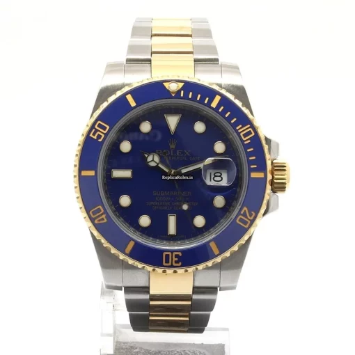Amazing Replica Rolex Submariner Date 116613lb Automatic Movement 40mm Gold/steel Case Watch - Image 2