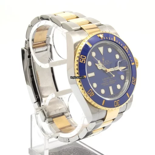 Amazing Replica Rolex Submariner Date 116613lb Automatic Movement 40mm Gold/steel Case Watch - Image 3