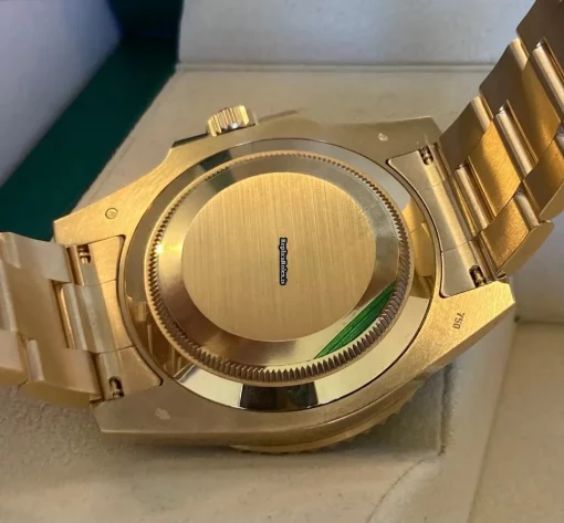 Suitable Replica Rolex Submariner Date 116618lb Caliber 3135 Automatic Movement 40mm Yellow Gold Case Mens/unisex Watch - Image 2