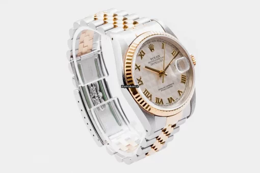 Superior Replica Rolex Datejust 16233 Caliber 3135 Automatic Movement 36mm Gold/steel Case Mens/unisex Watch - Image 2
