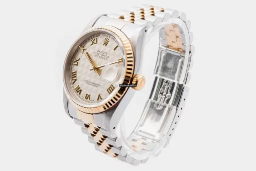 Superior Replica Rolex Datejust 16233 Caliber 3135 Automatic Movement 36mm Gold/steel Case Mens/unisex Watch - Image 3