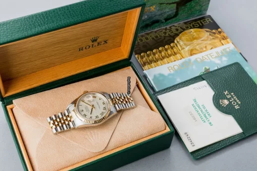 Superior Replica Rolex Datejust 16233 Caliber 3135 Automatic Movement 36mm Gold/steel Case Mens/unisex Watch - Image 6