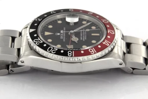 Fabulous Clone Rolex Gmt-master II 16760 Caliber 3085 Automatic Movement 40mm Steel Case Mens/unisex Watch - Image 3