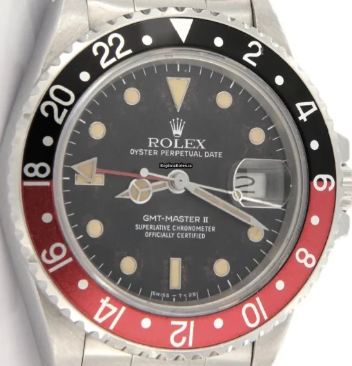 Fabulous Clone Rolex Gmt-master II 16760 Caliber 3085 Automatic Movement 40mm Steel Case Mens/unisex Watch - Image 4