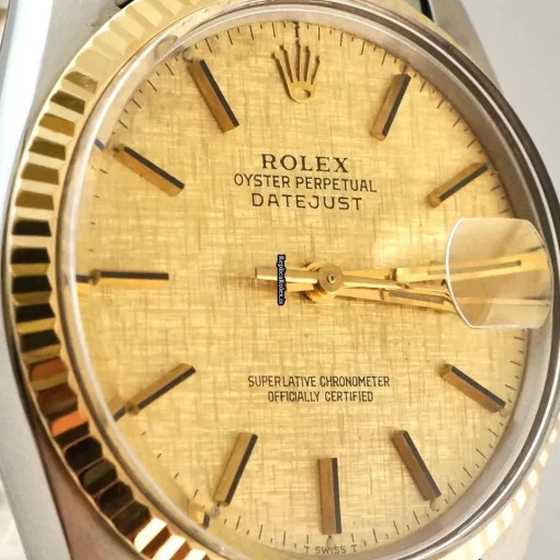 Excellent Imitation Rolex Datejust 16013 Caliber 3035 Automatic Movement 36mm Gold/steel Case Mens/unisex Watch - Image 10