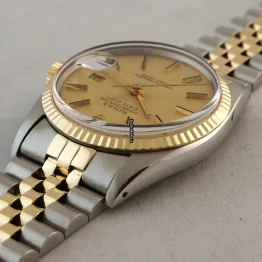 Excellent Imitation Rolex Datejust 16013 Caliber 3035 Automatic Movement 36mm Gold/steel Case Mens/unisex Watch - Image 5