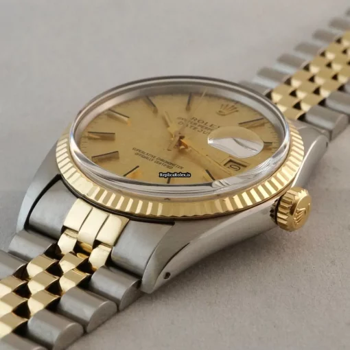 Excellent Imitation Rolex Datejust 16013 Caliber 3035 Automatic Movement 36mm Gold/steel Case Mens/unisex Watch - Image 6