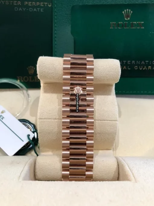 Incredible Copy Rolex Day-date 40 228235 Caliber 3255 Automatic Movement 40mm Rose Gold Case Mens/unisex Watch - Image 3