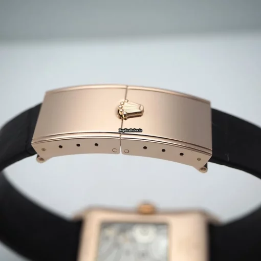 Special Replicas Rolex Cellini Prince 1293811 Manual Winding Movement 28x47mm Rose Gold Case Watch - Image 5