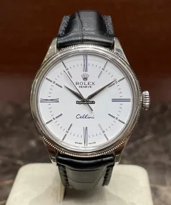 Wonderful Knockoff Rolex Cellini Time 50509 Caliber 3132 Automatic Movement 39mm White Gold Case Mens/unisex Watch