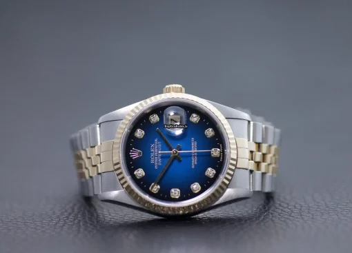 Awesome Fake Rolex Datejust 16233 Caliber 3135 Automatic Movement 36mm Gold/steel Case Mens/unisex Watch - Image 3