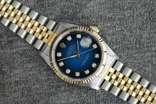 Awesome Fake Rolex Datejust 16233 Caliber 3135 Automatic Movement 36mm Gold/steel Case Mens/unisex Watch - Image 4