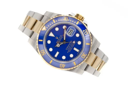 Good Replica Rolex Submariner Date 116613lb Caliber 3135 Automatic Movement 40mm Gold/steel Case Mens/unisex Watch - Image 3