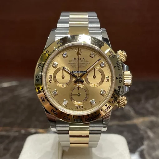 Suitable Replica Rolex Daytona 116503 Caliber 4130 Automatic Movement 40mm Gold/steel Case Mens/unisex Watch