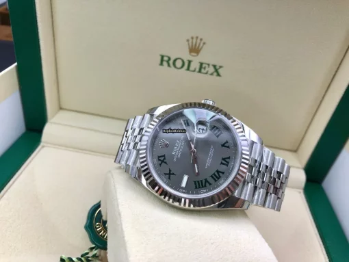 Exquisite Copy Rolex Datejust 126334 Caliber 3235 Automatic Movement 41mm Steel Case Mens/unisex Watch - Image 4
