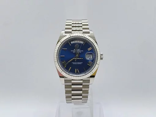 Distinctive Fakes Rolex Day-date 40 228239 Caliber 3255 Automatic Movement 40mm White Gold Case Mens/unisex Watch - Image 2