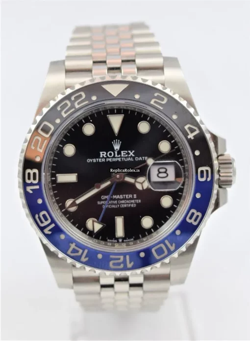 Pleasing Replica Rolex Gmt-master II 126710blnr Caliber 3285 Automatic Movement 40mm Steel Case Mens/unisex Watch - Image 2