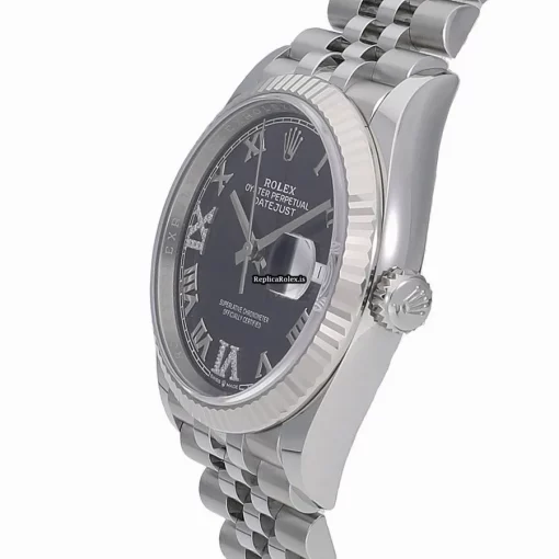 Awesome Replica Rolex Datejust 126234 Caliber 3235 Automatic Movement 36mm Gold/steel Case Watch - Image 2