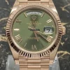 Trustworthy Fake Rolex Day-date 40 228235 Caliber 3255 Automatic Movement 40mm Rose Gold Case Mens/unisex Watch