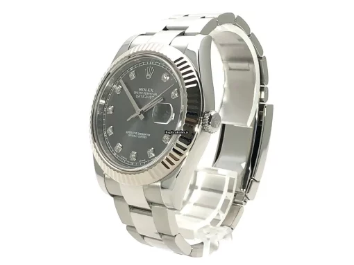 Quality Fakes Rolex Datejust II 116334 Caliber 3136 Automatic Movement 41mm Steel Case Mens/unisex Watch - Image 3