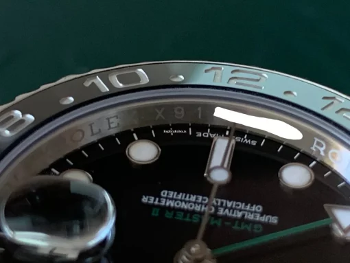 Swiss Replica Rolex Gmt-master II 116710ln Caliber 3186 Automatic Movement 40mm Steel Case Mens/unisex Watch - Image 10