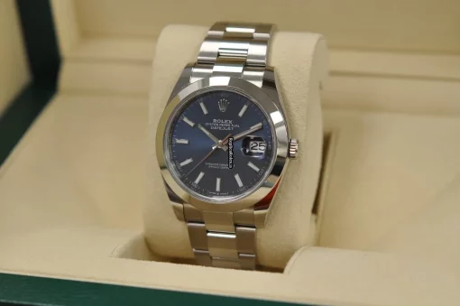Reliable Replica Rolex Datejust 126300 Caliber 3235 Automatic Movement 41x48mm Steel Case Mens/unisex Watch - Image 6
