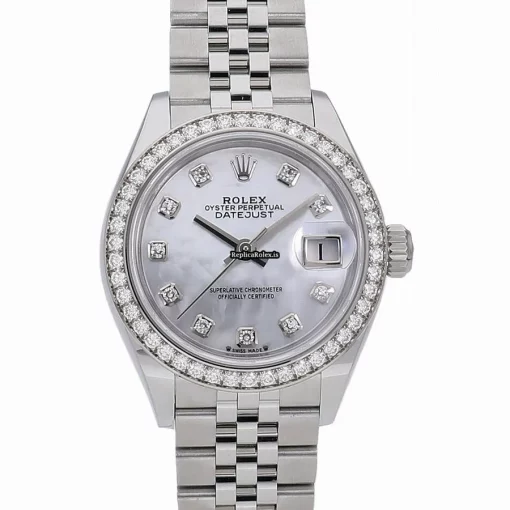 Discount Knockoff Rolex Lady-datejust 279384rbr Caliber 2236 Automatic Movement 28mm Gold/steel Case Watch