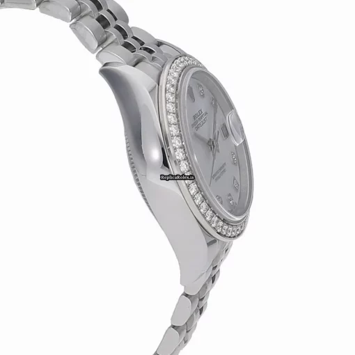 Discount Knockoff Rolex Lady-datejust 279384rbr Caliber 2236 Automatic Movement 28mm Gold/steel Case Watch - Image 3