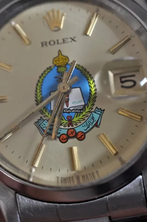 Incredible Fake Rolex Oyster Perpetual Date 15000 Automatic Movement 34mm Steel Case Mens/unisex Watch - Image 6