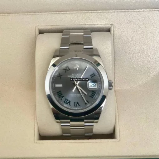 Popular Replica Rolex Datejust 126300 Caliber 3235 Automatic Movement 41x48mm Steel Case Mens/unisex Watch - Image 4