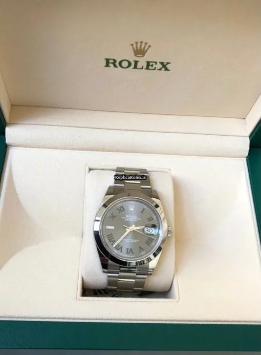 Popular Replica Rolex Datejust 126300 Caliber 3235 Automatic Movement 41x48mm Steel Case Mens/unisex Watch - Image 7