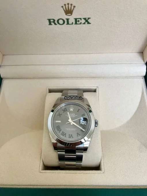Popular Replica Rolex Datejust 126300 Caliber 3235 Automatic Movement 41x48mm Steel Case Mens/unisex Watch - Image 8