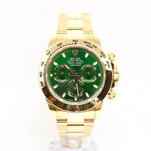Good Replicas Rolex Daytona 116508 Caliber 4130 Automatic Movement 40mm Yellow Gold Case Mens/unisex Watch
