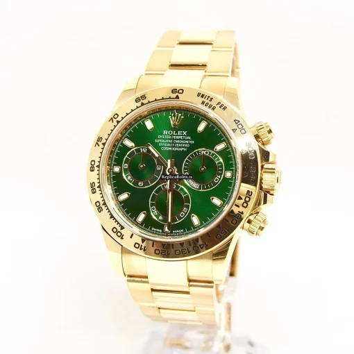 Good Replicas Rolex Daytona 116508 Caliber 4130 Automatic Movement 40mm Yellow Gold Case Mens/unisex Watch - Image 2